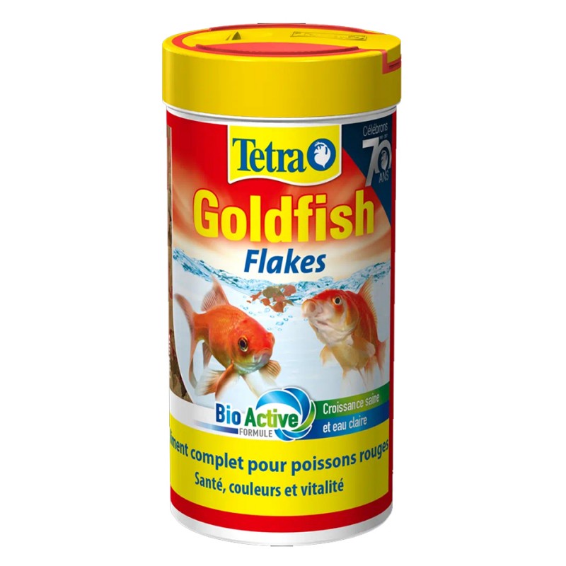100 ml de poisson rouge: Aliment de base pour poissons rouges en flocons  pour poissons rouges